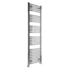 Toreno Heated Towel Rail – Chrome – 500 X 1800mm – Curved Bars -Victorian Plumbing Shop col050 l2