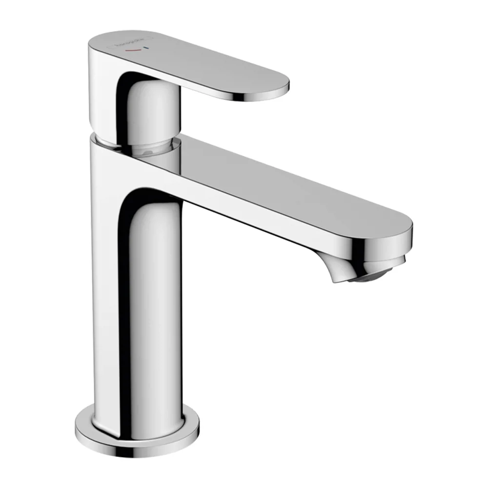 Hansgrohe Rebris S CoolStart Single Lever Basin Mixer 110 With Pop-up Waste - Chrome 6 Hansgrohe Rebris S CoolStart Single Lever Basin Mixer 110 With Pop-up Waste - Chrome - Image 4