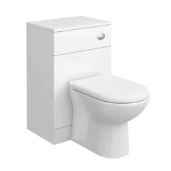Cove 1250mm Vanity Unit Bathroom Suite + Tap (High Gloss White - Depth 330mm) -Victorian Plumbing Shop cove1250mmvanityunitbathroomsuited3