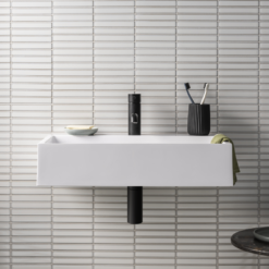 Arezzo Round Matt Black Basin Mono Mixer Tap 11 Arezzo Round Matt Black Basin Mono Mixer Tap -Victorian Plumbing Shop cru20blk d5