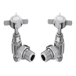 Chatsworth Savoy Traditional Radiator With Crosshead Valves -Victorian Plumbing Shop ctradarv d2