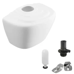 Cove 13.5 Litre Ceramic Auto Cistern For 3 Urinals