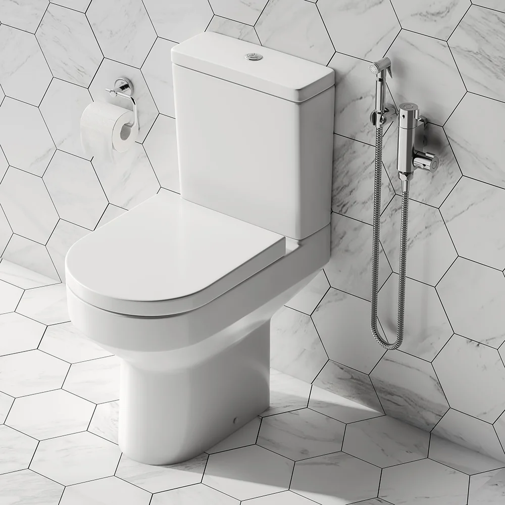 Cruze Round Thermostatic Douche Bar Valve Chrome 4 Cruze Round Thermostatic Douche Bar Valve Chrome - Image 2