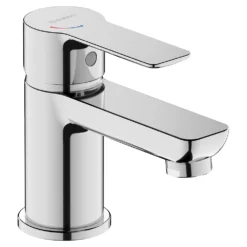 Duravit D-Code Small Basin Mixer Tap - Chrome -Victorian Plumbing Shop dc1013002010 3