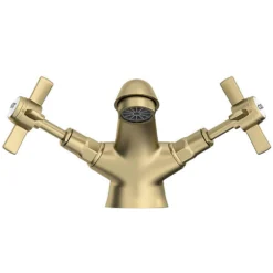 Orchard Dulwich Brushed Brass Cloakroom Basin Mixer Tap 15 Orchard Dulwich Brushed Brass Cloakroom Basin Mixer Tap -Victorian Plumbing Shop dul02bb l7
