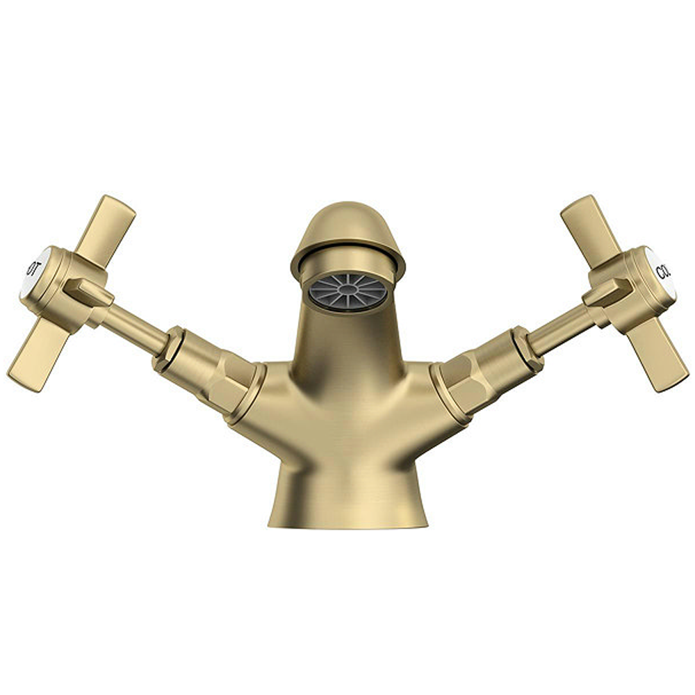 Orchard Dulwich Brushed Brass Cloakroom Basin Mixer Tap 9 Orchard Dulwich Brushed Brass Cloakroom Basin Mixer Tap - Image 7