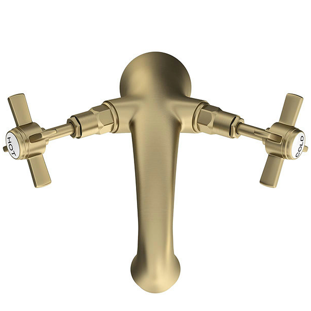 Orchard Dulwich Brushed Brass Cloakroom Basin Mixer Tap 4 Orchard Dulwich Brushed Brass Cloakroom Basin Mixer Tap - Image 2
