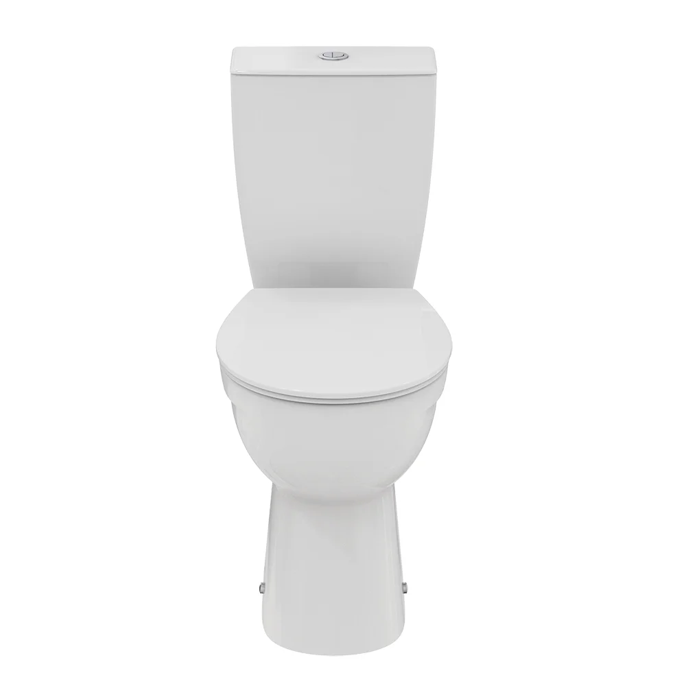 Ideal Standard Eurovit+ Comfort Height Close Coupled Toilet With Soft Close Seat 11 Ideal Standard Eurovit+ Comfort Height Close Coupled Toilet With Soft Close Seat - Image 9