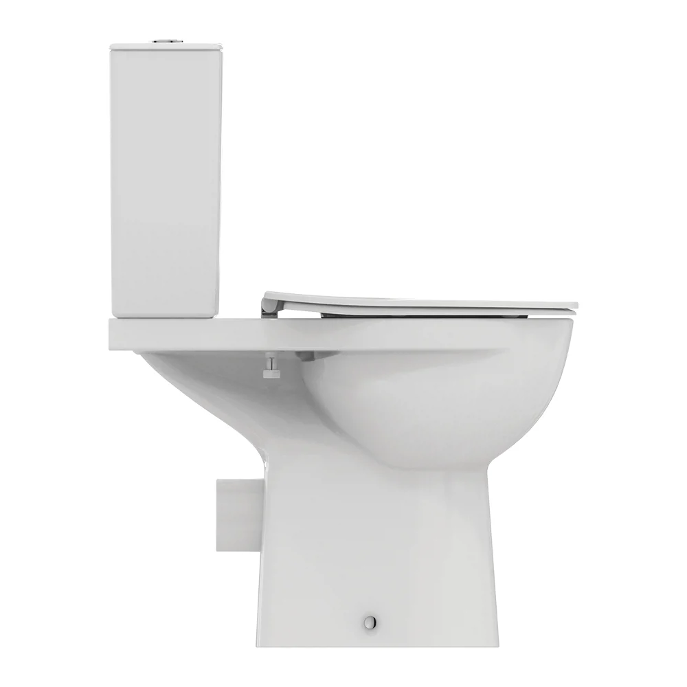Ideal Standard Eurovit+ Comfort Height Close Coupled Toilet With Soft Close Seat 3 Ideal Standard Eurovit+ Comfort Height Close Coupled Toilet With Soft Close Seat