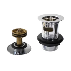 Easy Clean Slotted Basin Waste With Removable Click Clack -Victorian Plumbing Shop easycleanslottedbasinwastewithremoveableclickclackebw04d1