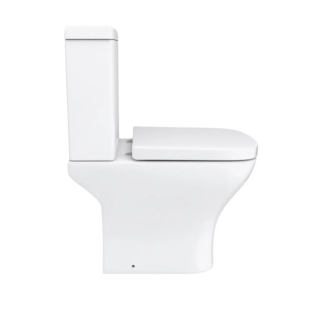 EcoDelux Venice Water Saving Close Coupled Toilet + Soft Close Seat 3 EcoDelux Venice Water Saving Close Coupled Toilet + Soft Close Seat