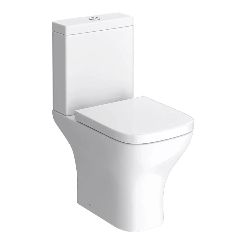EcoDelux Venice Water Saving Close Coupled Toilet + Soft Close Seat 6 EcoDelux Venice Water Saving Close Coupled Toilet + Soft Close Seat - Image 4