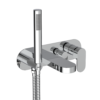 Elite Wall Mounted Bath Shower Mixer Tap + Shower Kit -Victorian Plumbing Shop eli002 n