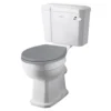 Bayswater Fitzroy Comfort Height Traditional Close Coupled Toilet With Ceramic Lever Flush -Victorian Plumbing Shop fitzwc2 l