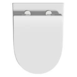 Orchard Derwent Round Rimless Compact Back To Wall Toilet With Soft Close Slim Seat -Victorian Plumbing Shop gsrbtwrl 8