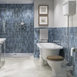 Burlington Guild High Level Toilet - Chrome 8 Burlington Guild High Level Toilet - Chrome -Victorian Plumbing Shop gu7002cw chrome 4