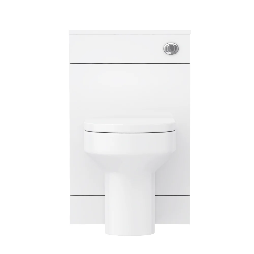 Premier® Harmony Gloss White BTW WC Unit With Cistern + Soft Close Seat W500 X D200mm 4 Premier® Harmony Gloss White BTW WC Unit With Cistern + Soft Close Seat W500 X D200mm - Image 2