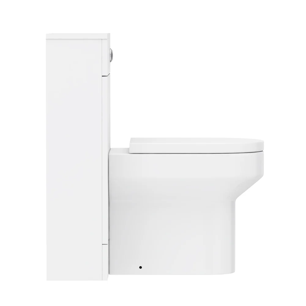 Premier® Harmony Gloss White BTW WC Unit With Cistern + Soft Close Seat W500 X D200mm 3 Premier® Harmony Gloss White BTW WC Unit With Cistern + Soft Close Seat W500 X D200mm