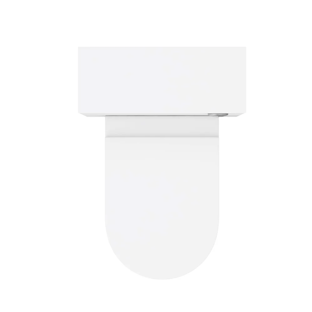Premier® Harmony Gloss White BTW WC Unit With Cistern + Soft Close Seat W500 X D200mm 5 Premier® Harmony Gloss White BTW WC Unit With Cistern + Soft Close Seat W500 X D200mm - Image 3