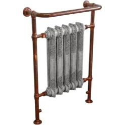 Helmsley Traditional Copper 960 X 675mm Heated Towel Radiator