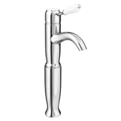 Lancaster Traditional Chrome Tall Mono Basin Mixer