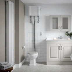 Premier® Carlton High Level Traditional Toilet - WC, Cistern And Pan 9 Premier® Carlton High Level Traditional Toilet - WC, Cistern And Pan -Victorian Plumbing Shop hltwc d3