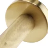 Arezzo Industrial Style Brushed Brass Round Towel Ring