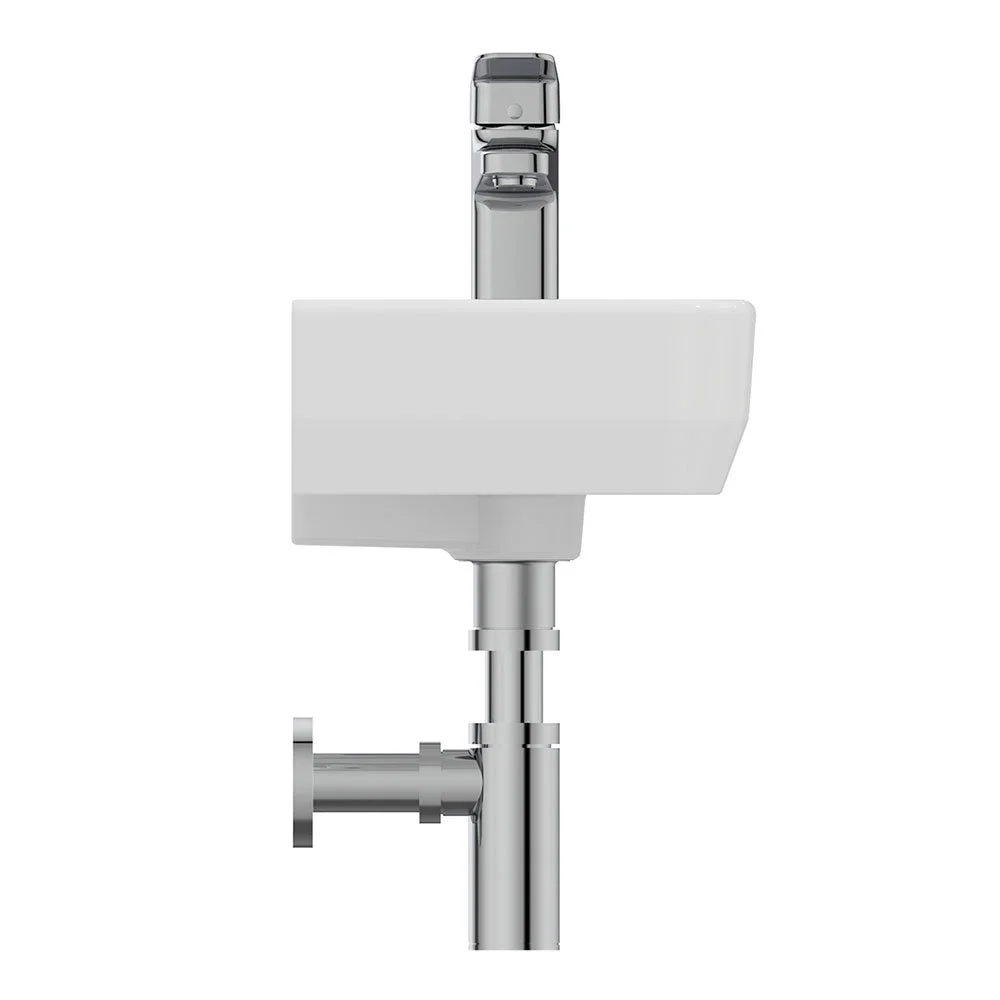 Ideal Standard I.Life S Rimless Toilet + 450mm Wall Hung Basin With Bottle Trap 4 Ideal Standard I.Life S Rimless Toilet + 450mm Wall Hung Basin With Bottle Trap - Image 2
