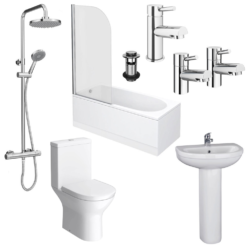 Premier® Ivo Complete Modern Bathroom Package -Victorian Plumbing Shop iv15cbp n