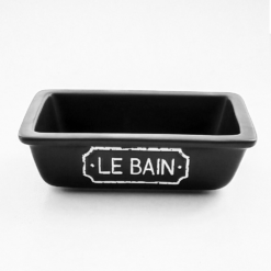 Traditional Le Bain 4 Piece Ceramic Bathroom Set Matt Black -Victorian Plumbing Shop lb02mb d3