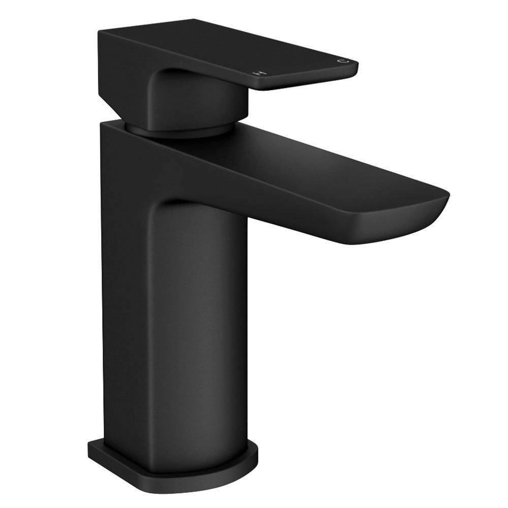 Mileto Modern Matt Black Basin Tap 6 Mileto Modern Matt Black Basin Tap - Image 4