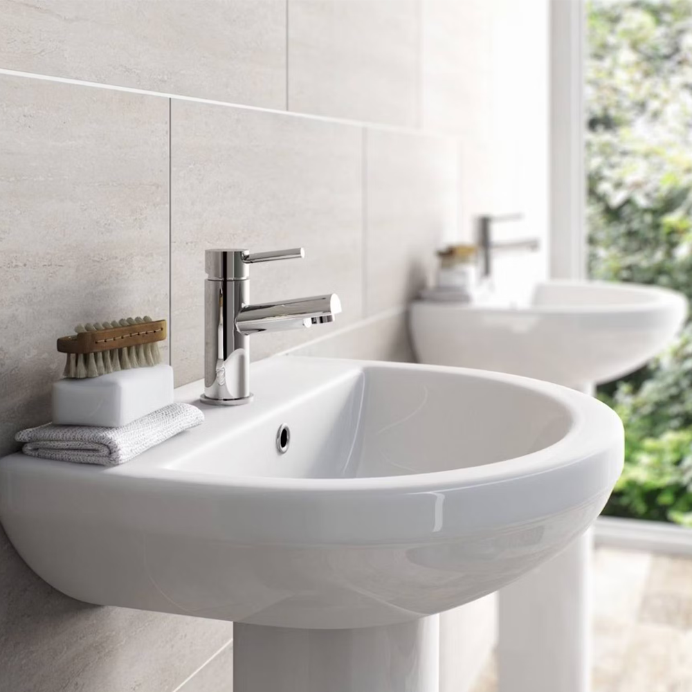 Orchard Eden Basin Mixer Tap - Chrome 8 Orchard Eden Basin Mixer Tap - Chrome - Image 6