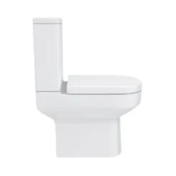 Metro Rimless Close Coupled Modern Toilet + Soft Close Seat -Victorian Plumbing Shop metcc d3