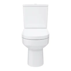 Metro Rimless Close Coupled Modern Toilet + Soft Close Seat -Victorian Plumbing Shop metcc d4