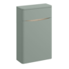 Monza Sage Green 500mm Wide WC Unit (200mm Depth) -Victorian Plumbing Shop mz5wcusg l4