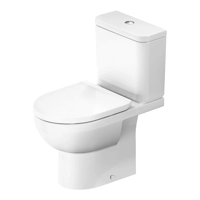 Duravit No.1 Rimless Close Coupled Toilet (6/3 L Flush) + Seat 6 Duravit No.1 Rimless Close Coupled Toilet (6/3 L Flush) + Seat - Image 4