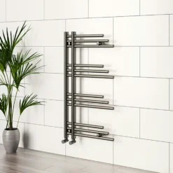 The Heating Co. Campinas 950 X 500mm Anthracite Grey Heated Towel Rail 9 The Heating Co. Campinas 950 X 500mm Anthracite Grey Heated Towel Rail -Victorian Plumbing Shop nes950g l4