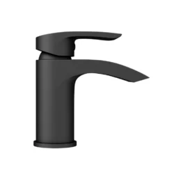 Nexus Matt Black Basin Mixer Tap -Victorian Plumbing Shop nex05k d2