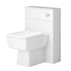 Nova High Gloss White Vanity Bathroom Suite - W1500 X D400/200mm -Victorian Plumbing Shop novahighglosswhitevanitybathroomsuitew1500d2