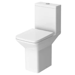 Nova Modern Rimless Comfort Height Toilet + Soft Close Seat -Victorian Plumbing Shop nvchcc d2