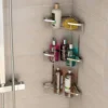 Accents Options 3-Tier Triangular Shower Caddy - Chrome 2 Accents Options 3-Tier Triangular Shower Caddy - Chrome -Victorian Plumbing Shop optac021 l1