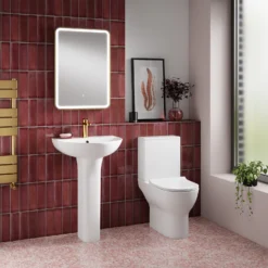 Orion Round Compact Close Coupled Toilet With Luxury Slim Soft Close Seat -Victorian Plumbing Shop or4pcsscd1a