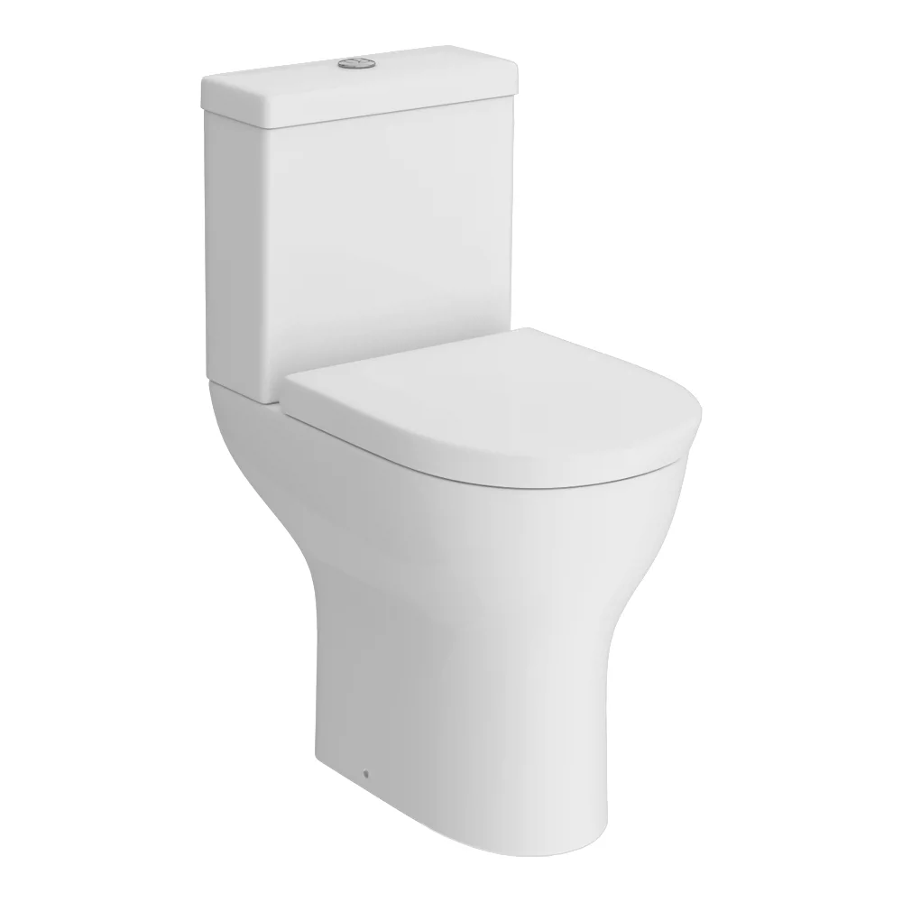 Orion Modern Comfort Height Rimless Toilet + Soft Close Seat 3 Orion Modern Comfort Height Rimless Toilet + Soft Close Seat