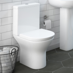 Orion Modern Short Projection Toilet + Soft Close Seat -Victorian Plumbing Shop or600wc l2