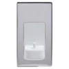 Proofvision Oral-B In Wall Electric Toothbrush Charger - Polished Steel -Victorian Plumbing Shop pv10ps l