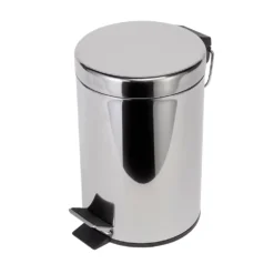 Croydex 3 Litre Stainless Steel Pedal Bin -Victorian Plumbing Shop qa107205ai1