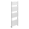 Milan Chrome 1512 X 500mm Flat Panel Heated Towel Rail -Victorian Plumbing Shop rad07 l5