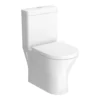 RAK Resort Mini Rimless Close Coupled BTW Toilet + Quick Release Soft Close Urea Seat -Victorian Plumbing Shop rstbtwpakmi l1