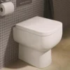 Rak Series 600 Back To Wall BTW Toilet With Soft Close Seat -Victorian Plumbing Shop s600btwsc l