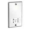 Sensio Dual Voltage Shaver Socket - Chrome